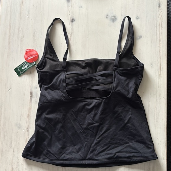 NWT! L.L.Bean Currants Square Neck Tankini Top w/ Swim Skort Bottom Size 6 Reg - Picture 14 of 14